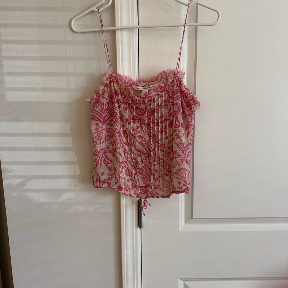 Vintage Diane Von Furstenburg Silk Camisole Top